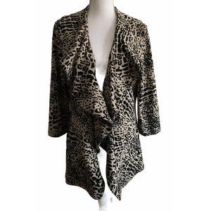 Calvin Klein Animal Print Cardigan-MFS341